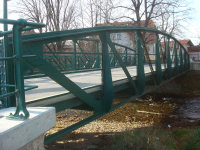 Eiserne Fachwerksbrücke
